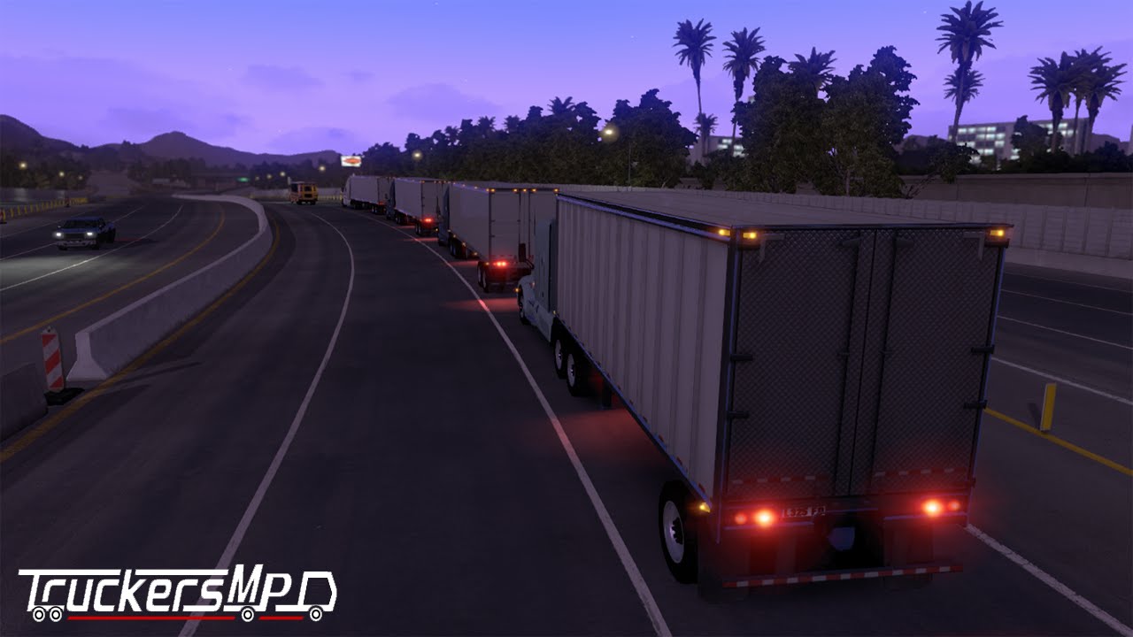 American truck simulator multiplayer mod free